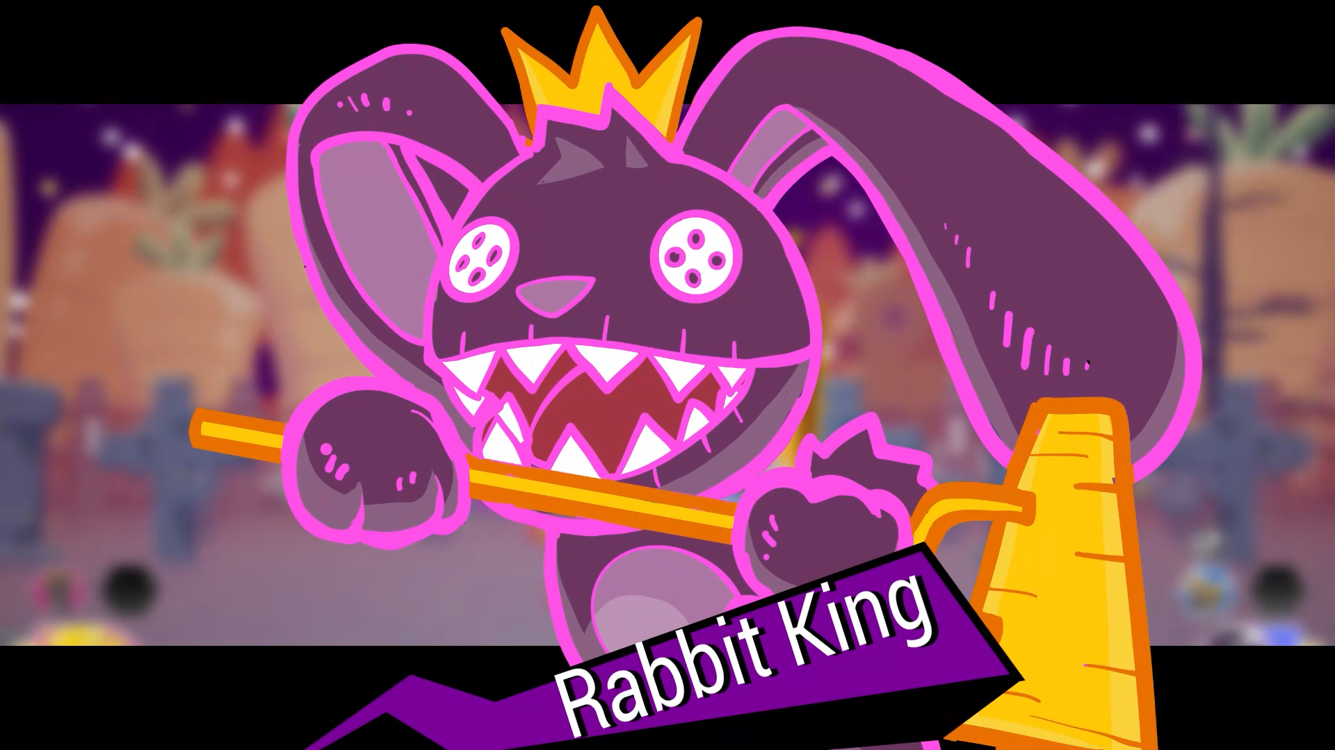 《夢閃少女》中boss 兔兔國王登場