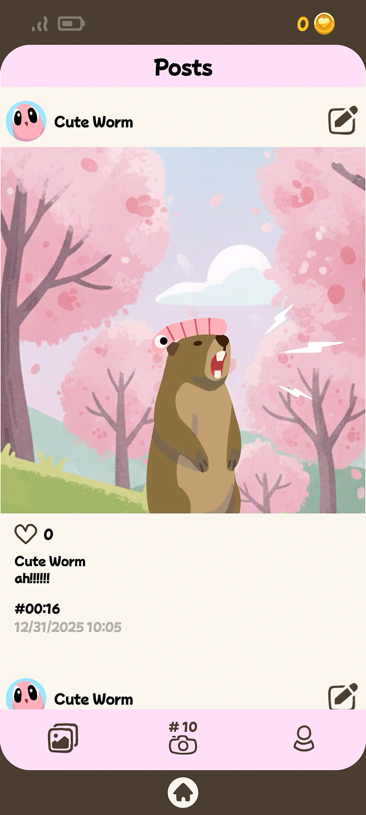 《自拍蟲蟲》遊戲畫面截圖 3