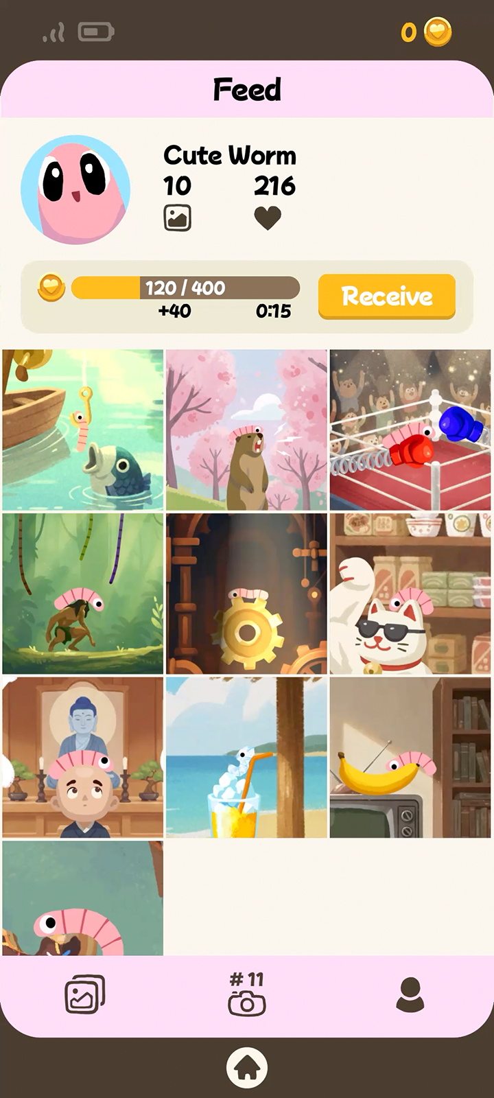 《自拍蟲蟲》遊戲畫面截圖 5