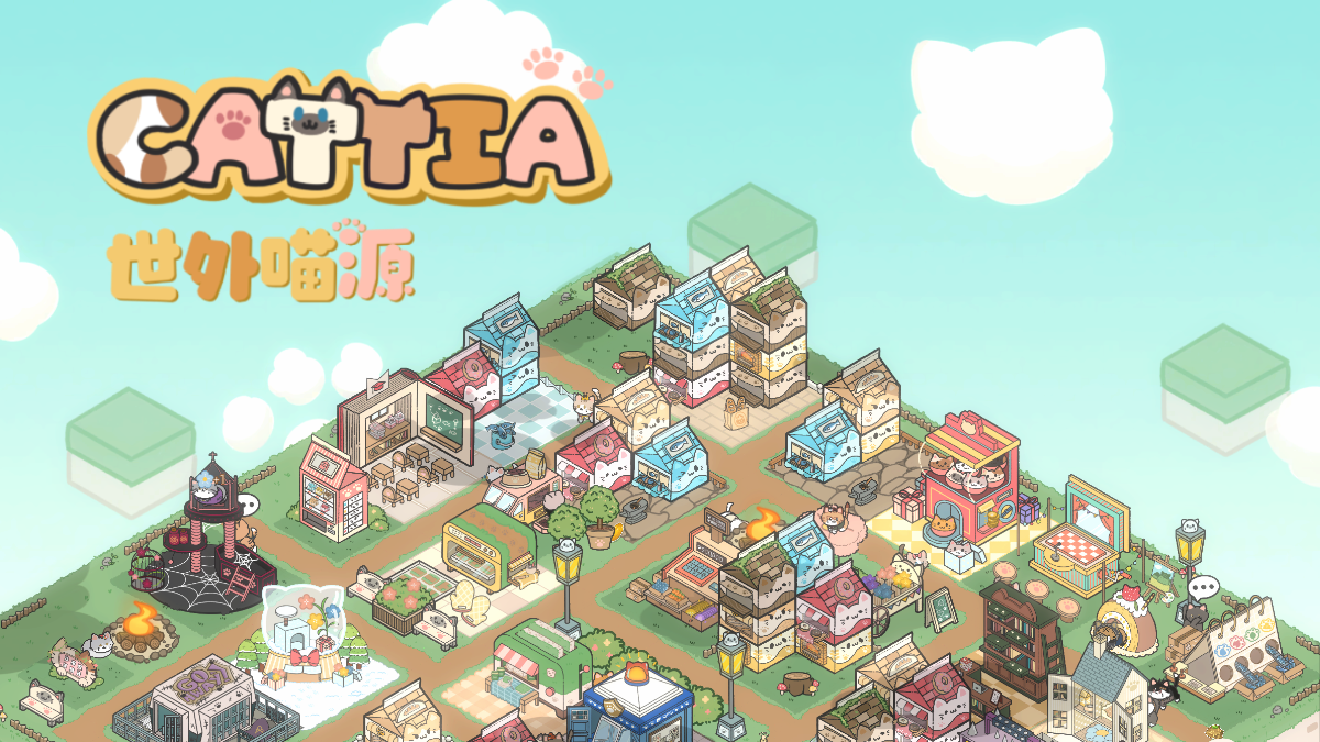 《世外喵源》遊戲封面圖 - 驚青網 kchkd