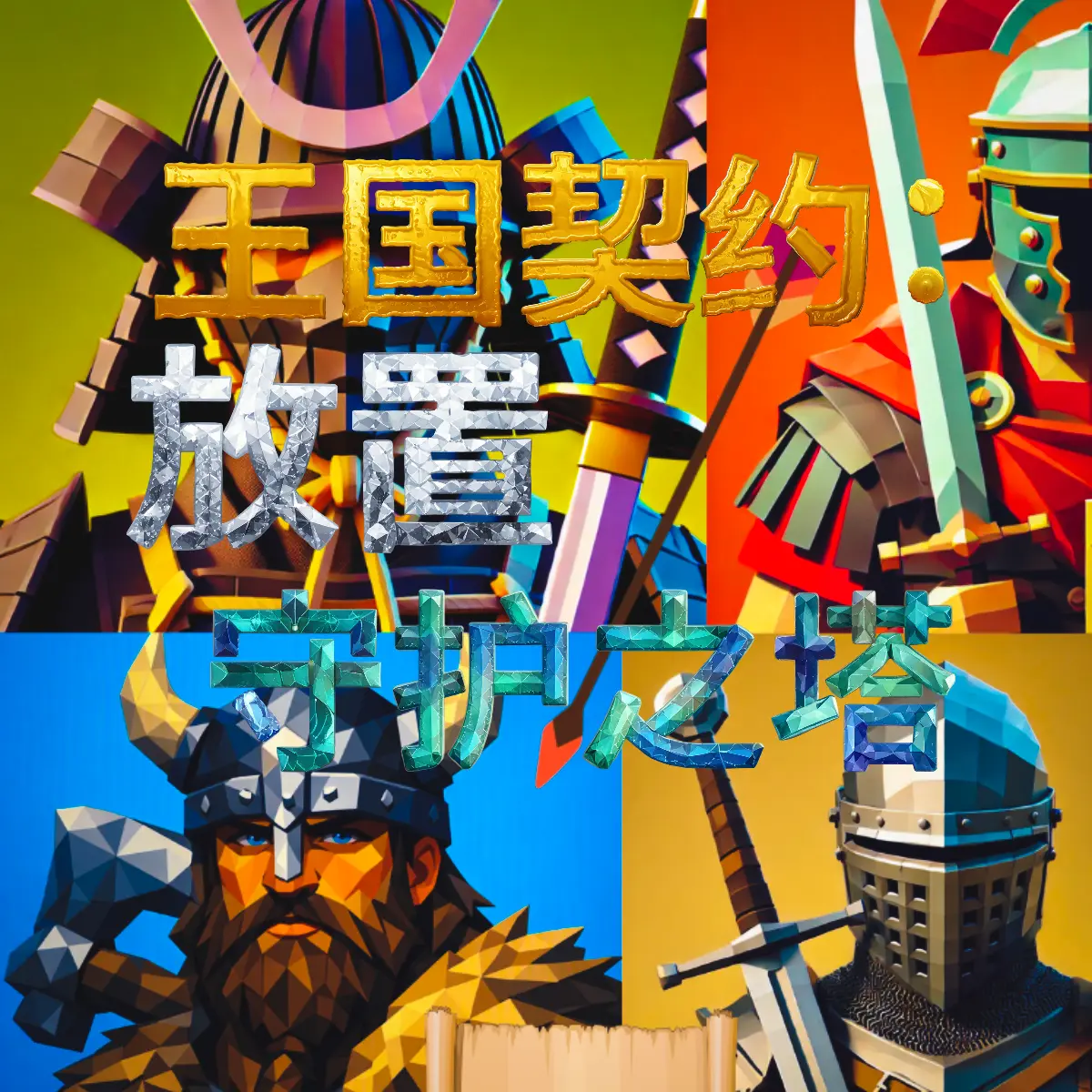 《王國契約：放置守護之塔》遊戲封面圖 - 驚青網 kchkd