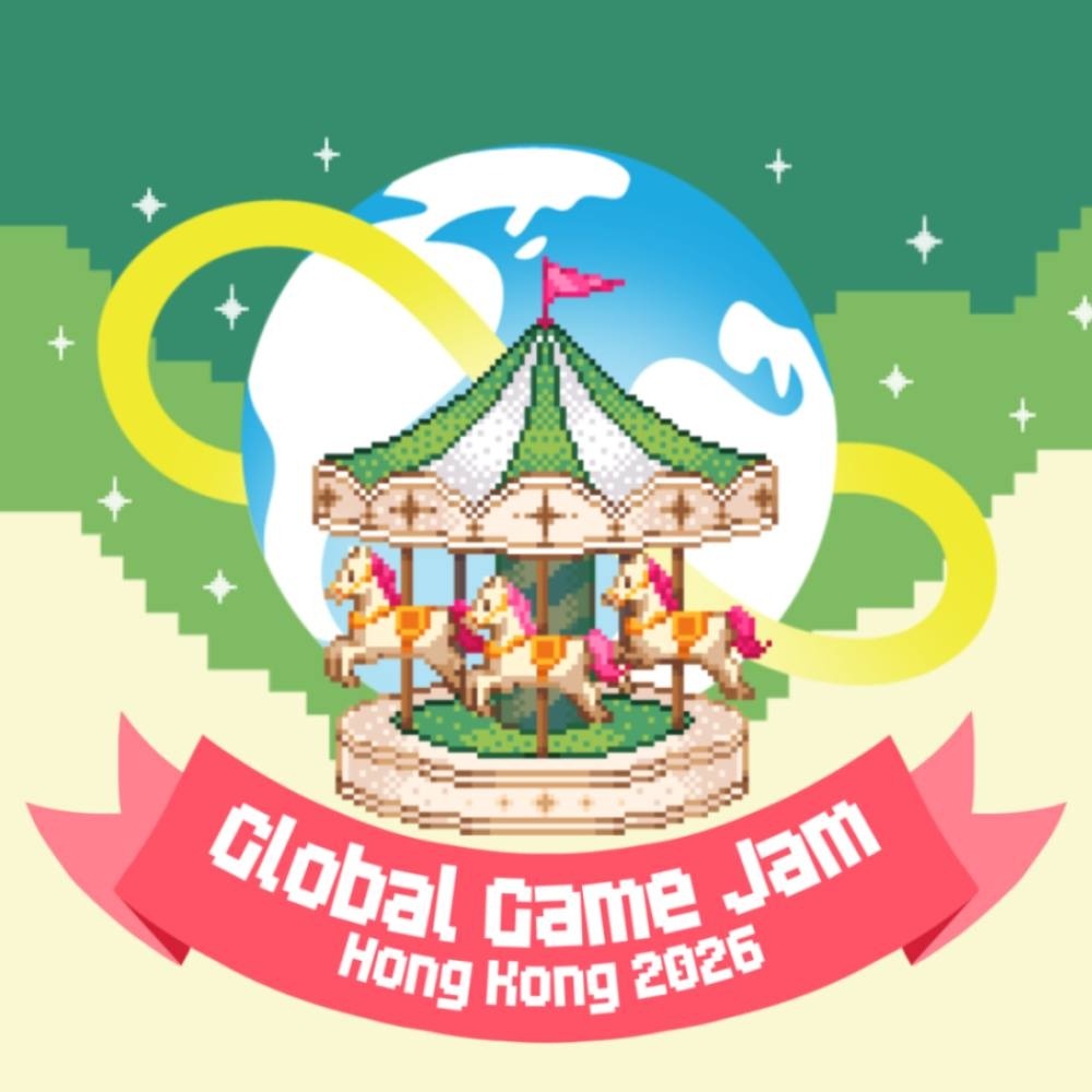 Global Game Jam (Hong Kong) 2026  logo - 香港最大的遊戲開發馬拉松