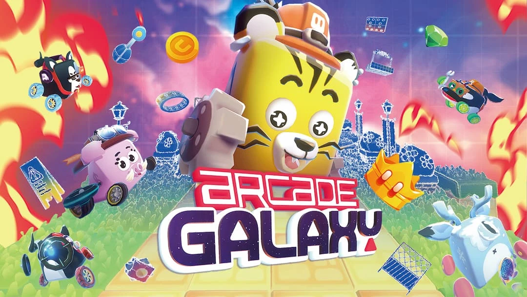 多人派對闖關遊戲《愛開蓋樂世 Arcade Galaxy》9 月 9 日正式登上 Steam