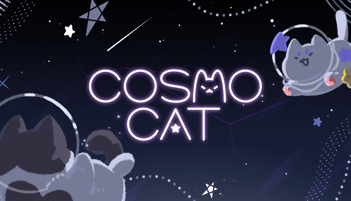 與漫遊宇宙的貓咪相伴，把每一天化作星座的桌面放置遊戲《Cosmo Cat: A Cozy Desktop Idler》9月29日正式推出