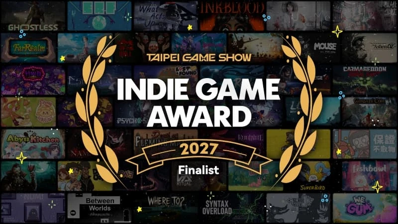 Indie Game Award 2027入圍名單全面公開　53國731組參賽爭桂冠